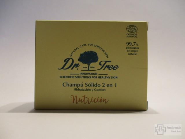 CHAMPU SOLIDO 2 EN 1 NUTRICION DR. TREE 75 GR.