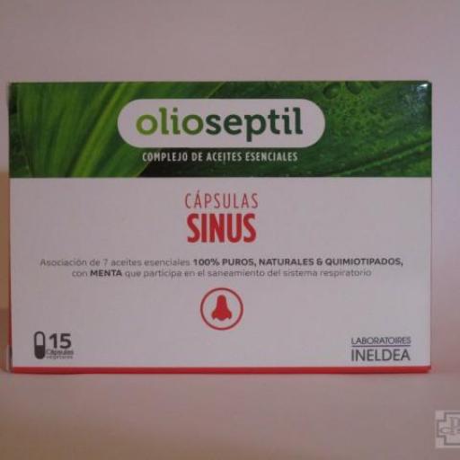 OLIOSEPTIL SINUS 15 CAPSULAS