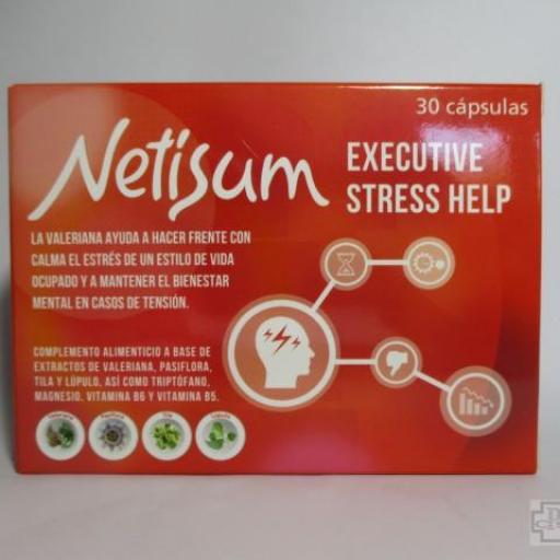 NETISUM EXECUTIVE STRESS HELP 30 CÁPSULAS