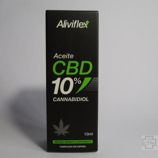 ALIVIFLEX ACEITE CBD 10% CANNABIDIOL 10 ML.