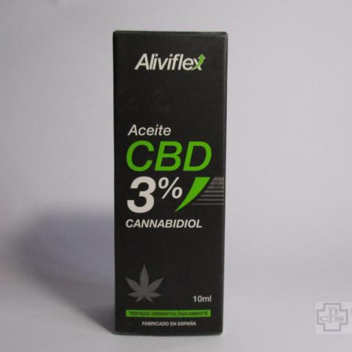 ALIVIFLEX ACEITE CBD 3% CANNABIDIOL 10 ML.