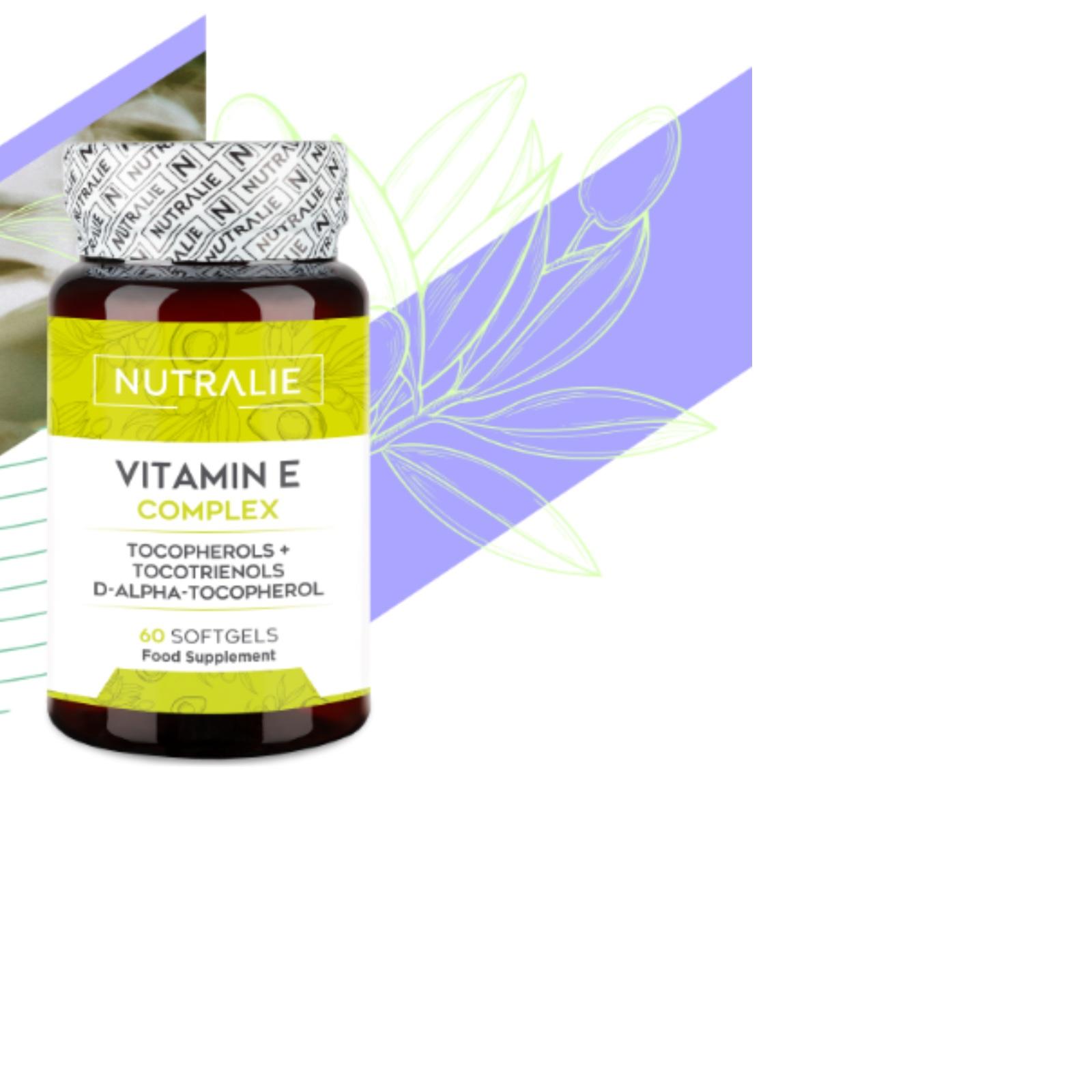 NUTRALIE VITAMIN E 60 SOFTGELS