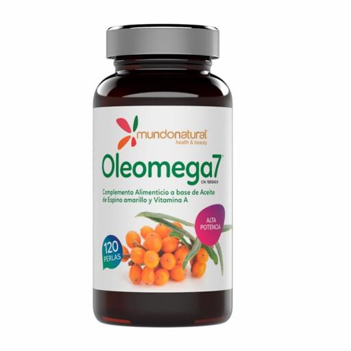 OLEOMEGA 7 MUNDONATURAL 120 PERLAS