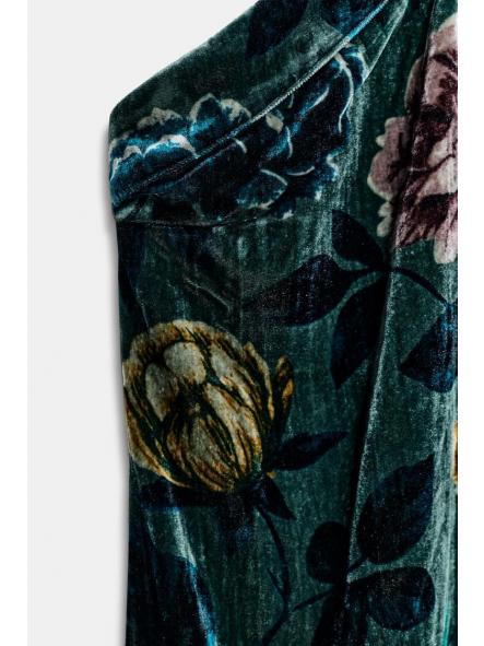 Vestido Velvet Rose | Vestido terciopelo con flecos [3]