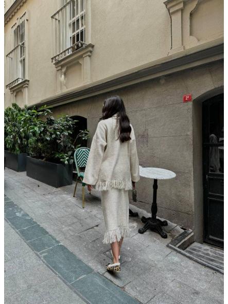 Conjunto Irona | Conjunto de punto y flecos [1]