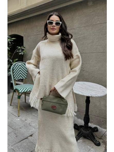 Conjunto Irona | Conjunto de punto y flecos