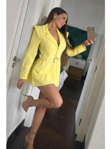 Mono Cinturón | Vestido Americana con Cinturón [3]