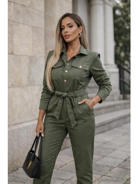 Mono Vera Botones | Mono camisero abotonado