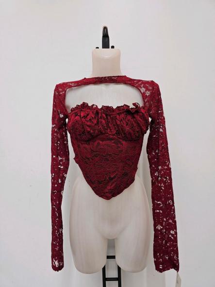 Midnight Desire | Top corsetero de encaje [5]