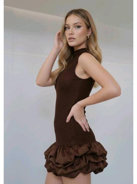 Vestido Praga | Vestido falda globo sin mangas [2]