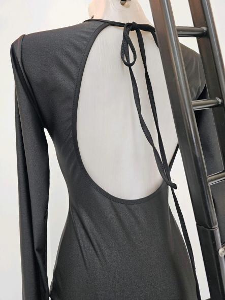 Vestido Midnight Cuffs | Vestido ajustado con puños de lentejuelas [4]