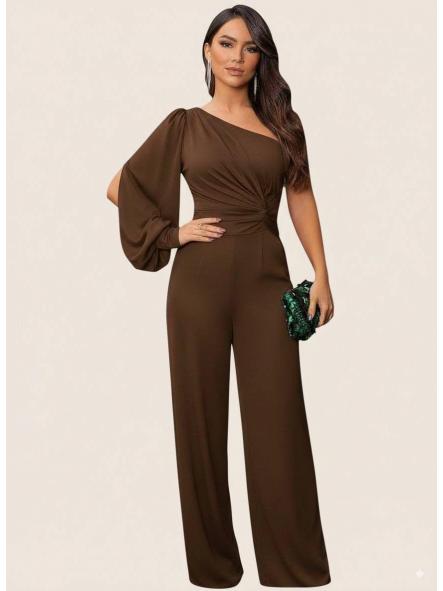 Mono Gala Asimétrico | Elegancia Satinada de Fiesta [4]