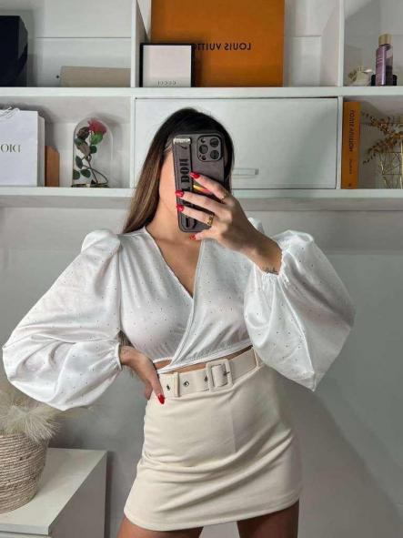 Falda Pantalón Mini Belt | Falda corta con cinturón [3]