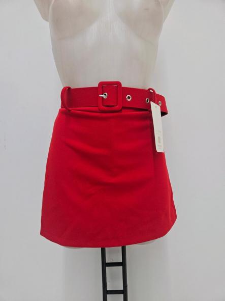 Falda Pantalón Mini Belt | Falda corta con cinturón [6]