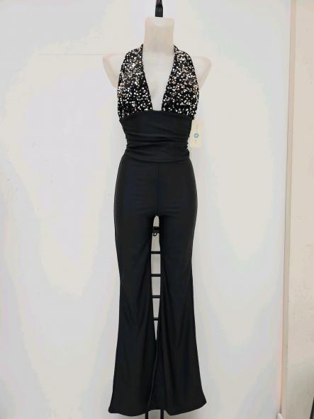 Mono Halter Crystal | Mono de fiesta con lentejuelas [5]