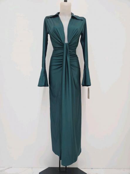 Vestido Amaia | Vestido largo escote nudo [5]