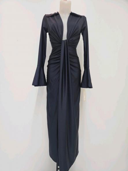 Vestido Amaia | Vestido largo escote nudo [6]