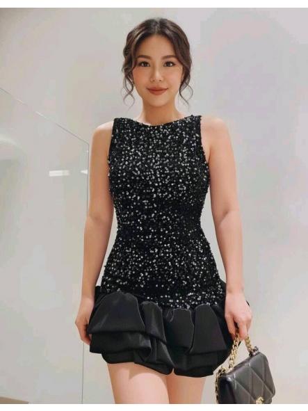 Vestido Sparkle Blossom | Vestido de Fiesta Corto