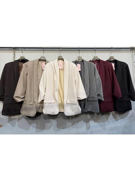 Blazer Office | Americana fluida de corte recto [3]