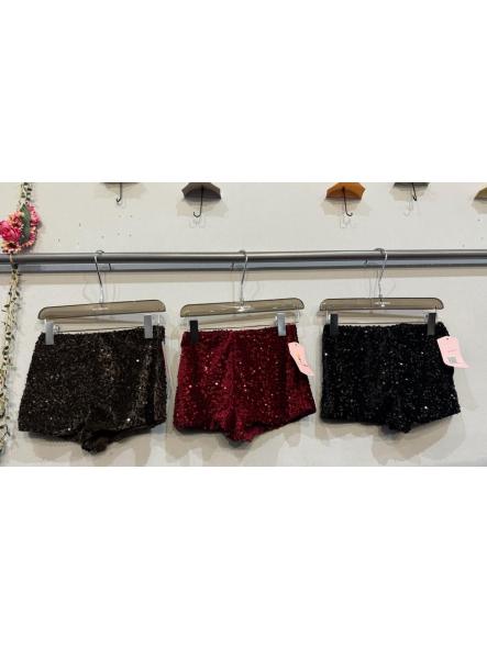 Short Sparkle Velvet | Shorts de terciopelo con lentejuelas [6]