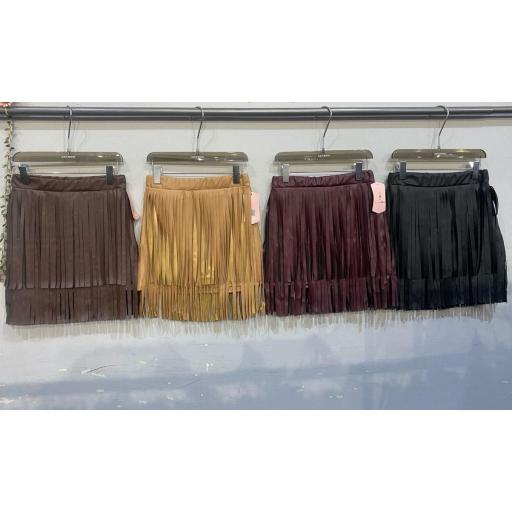 Falda Flecos Corta [3]