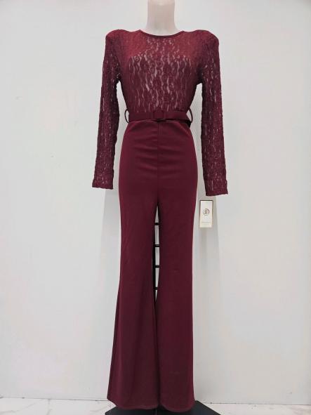 Mono Encaje | Mono de encaje con pantalón flare [7]