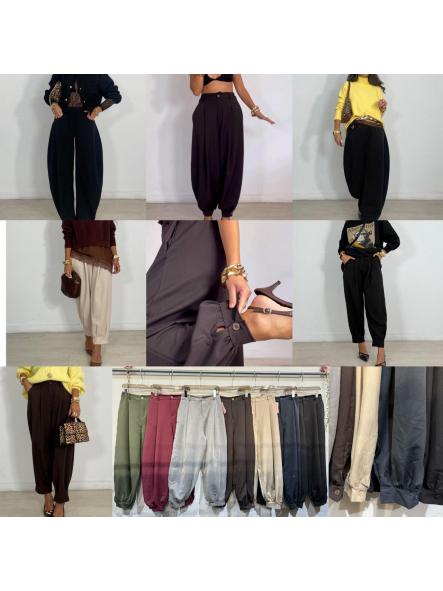 Pantalón Siena | Jogger Elegante con Puño Abotonado [3]