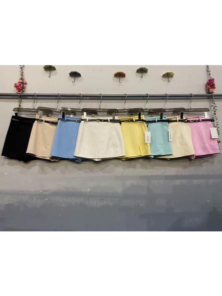 Falda Roma Chic | Falda pantalón de punto Roma con abertura frontal [3]