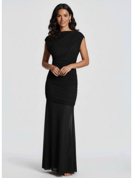 Conjunto Eclipse Duo | Conjunto drapeado con falda larga de tul