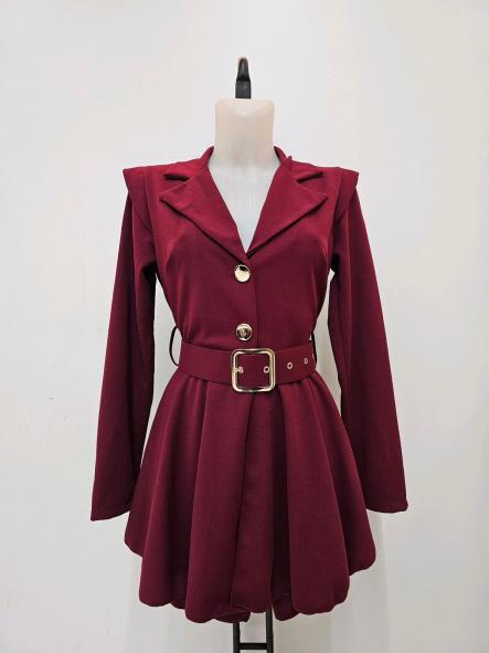 Mono Cinturón | Vestido Americana con Cinturón [4]