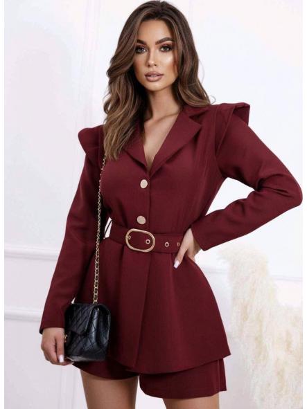 Mono Cinturón | Vestido Americana con Cinturón [2]