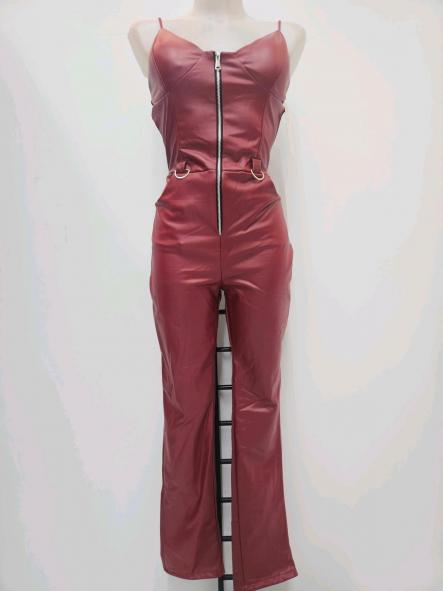 Mono Adriana | Efecto cuero con cremallera [7]