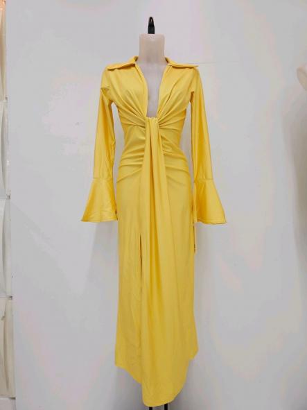 Vestido Amaia | Vestido largo escote nudo [5]