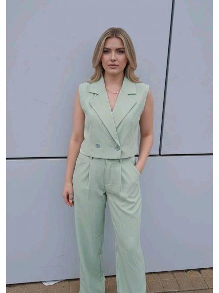 Conjunto Brisa Chic | Chaleco cruzado y pantalón fluido de vestir [0]