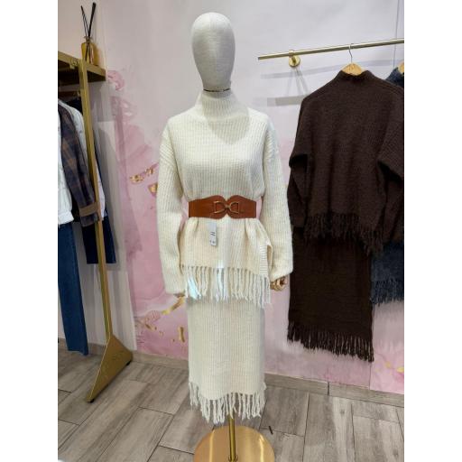 Conjunto Irona | Conjunto de punto y flecos [2]