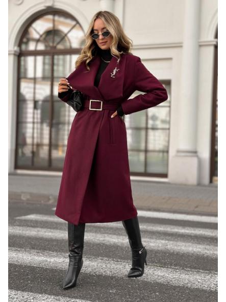 Abrigo Viena | Abrigo de paño con cinturón [2]