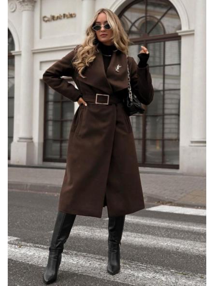 Abrigo Viena | Abrigo de paño con cinturón