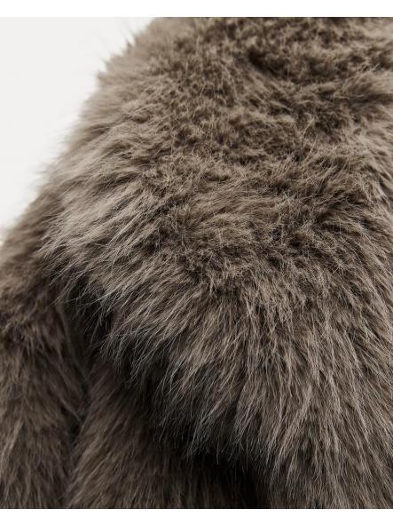 Abrigo Polar Diva | Abrigo peluche premium con cierre de hebilla [5]