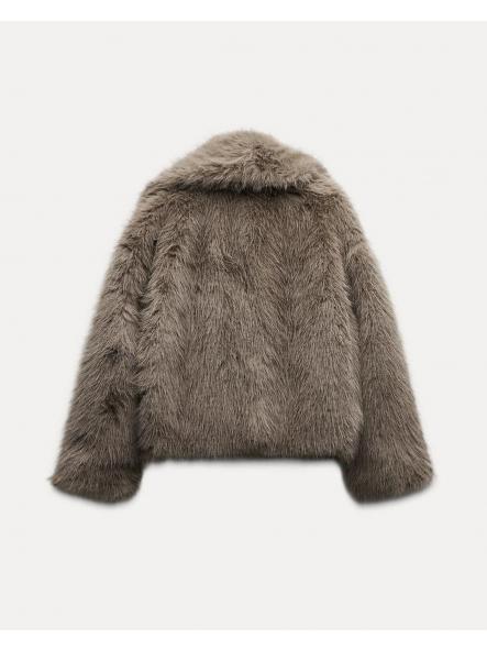 Abrigo Polar Diva | Abrigo peluche premium con cierre de hebilla [4]