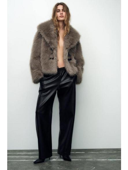 Abrigo Polar Diva | Abrigo peluche premium con cierre de hebilla [1]