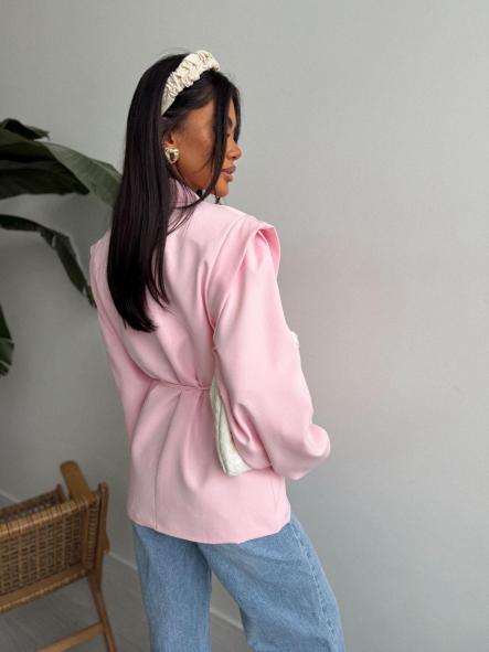 Blazer Cinturón Nova | Americana entallada con lazada [2]