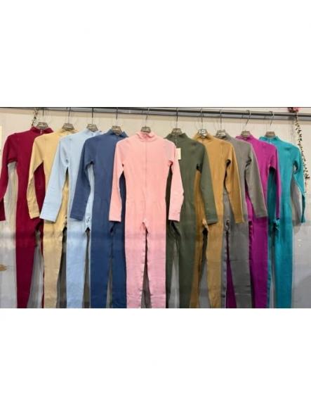 Mono Reductor | Mono ajustado de punto canalé con cremallera frontal [7]