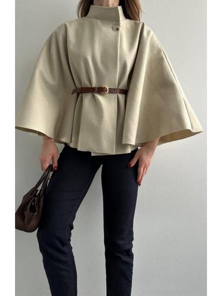 Royal Cape | Capa abrigo elegante con cinturón [2]