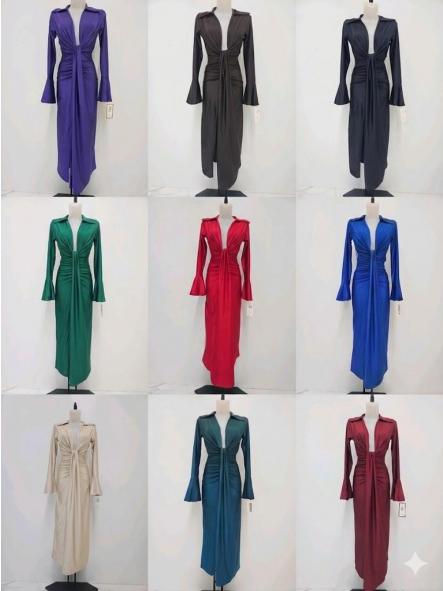 Vestido Amaia | Vestido largo escote nudo [7]