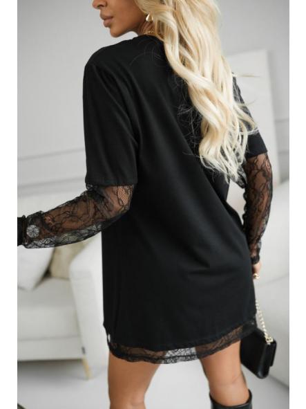 Vestido Urby |Oversize con mangas de encaje [1]