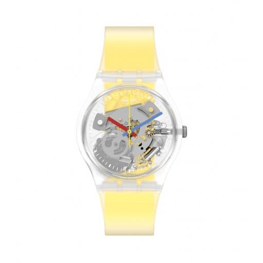 Swatch Gent GE291 Clearly Yellow Striped