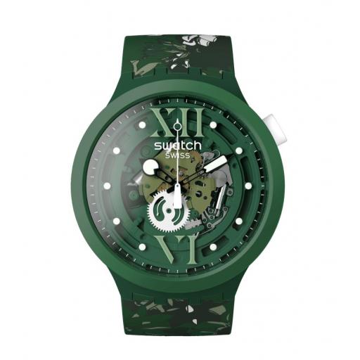 Swatch Big Bold Camoflower Green SB05G104 [0]