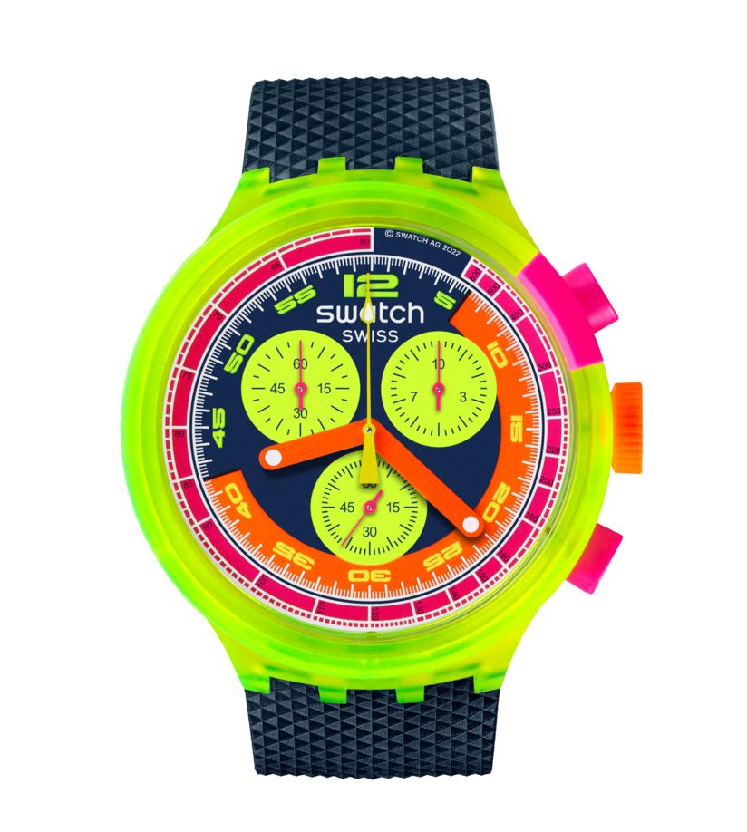 Swatch Neon Big Bold Crono SB06J100