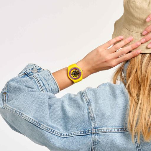 Swatch New Gent Purple Rings Yellow SO29J100 [3]