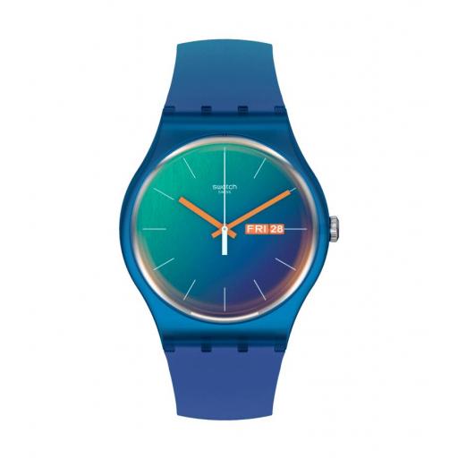 Swatch New Gent Fade to Teal SO29N708